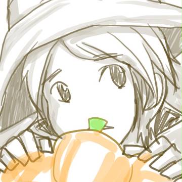 ハロウィンらくがき