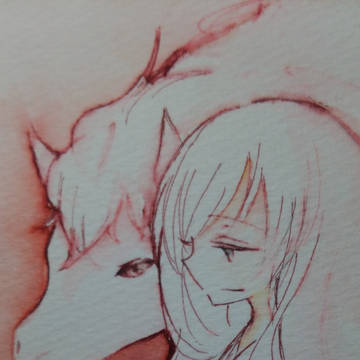 創作水彩つめ