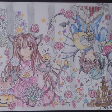 ハロウィンのイラスト