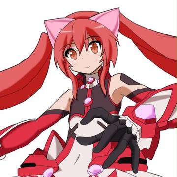 私、ツインテールになってます。