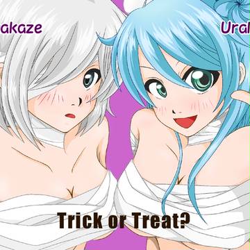 【艦これ】ハロウィン仮装な浜風＆浦風
