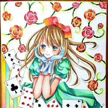 色紙イラスト