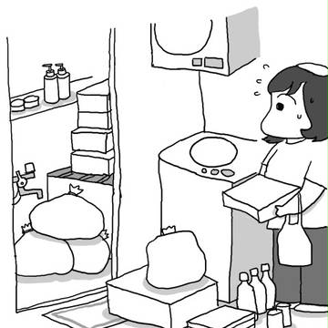 仮の押し入れ　その２