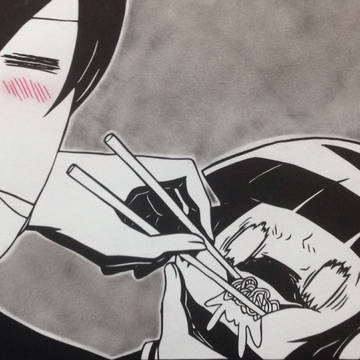 【切り絵】繰繰れ!コックリさん 狗神 市松こひな
