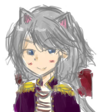 ハーシュ様らくがき