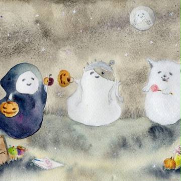 ハロウィン2014-おばけデザイン-