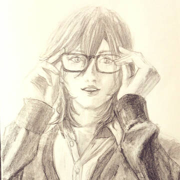 眼鏡嶺二。