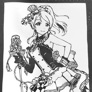 【切り絵】エリーチカ！