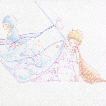 人魚とうさぎ