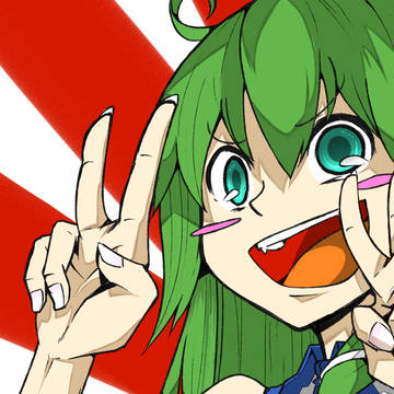 ドヤ顔ピース