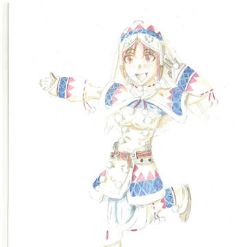 安部菜々、ウルクスス装備！