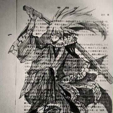 ぬら孫を落書きしてみたwww