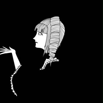 イラレ練習　-ゴス＆ドリル-