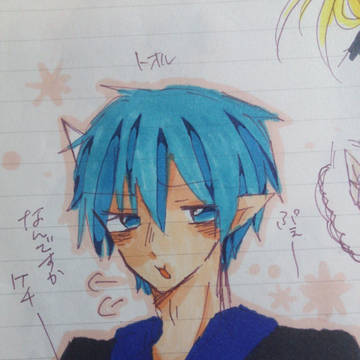 オリキャラアナログ絵