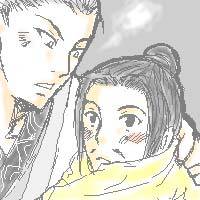 過去絵：馬劉