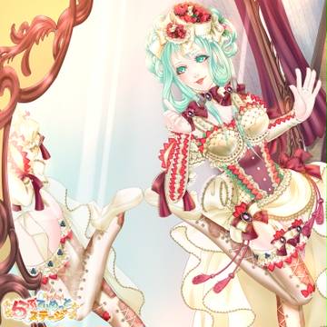 ショートケーキのお嬢さん