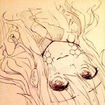 ここ2日間で描いたイラストまとめ