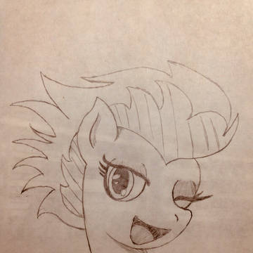 手描きスピッツファイア②
