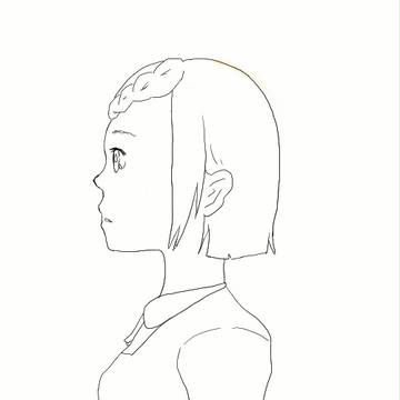 振り向き練習