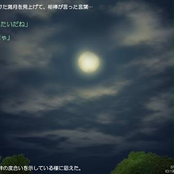 【一次創作小説イメージ】月夜を見上げる