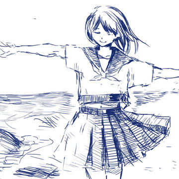 女の子