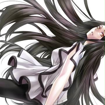 白黒の