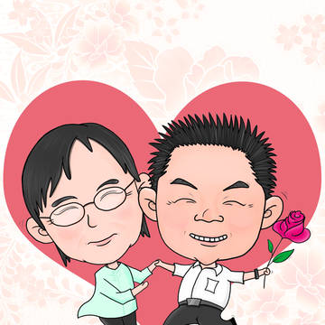 一对教授夫妻