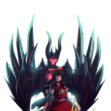 The Horns of the Hakurei Border