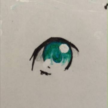 お目目パチパチ