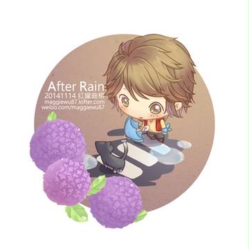 after rain