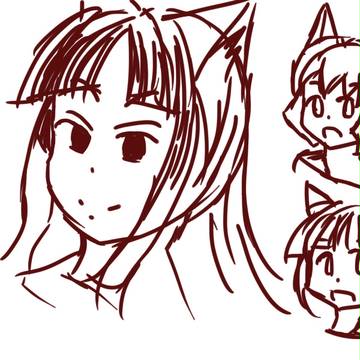 初投稿の落書き