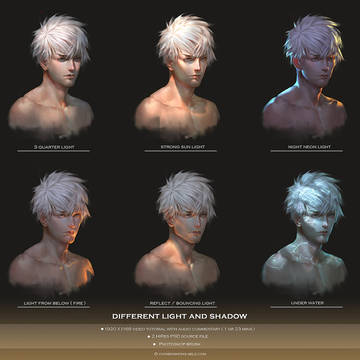 Light and shadow ( tutorial )