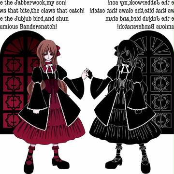 鏡写し