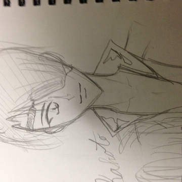 アナログ落書き。