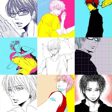 黒バス過去絵ログ