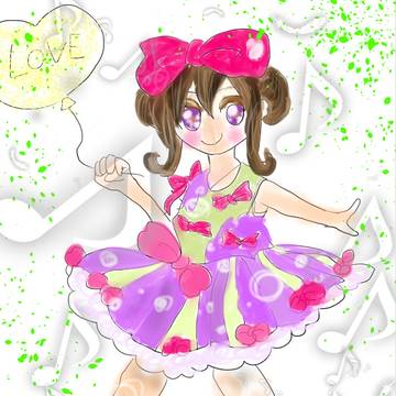 music girl on magic