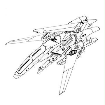 自作STG自機 TypeB