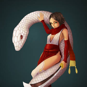 白蛇女