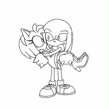 Knuckles x Amy