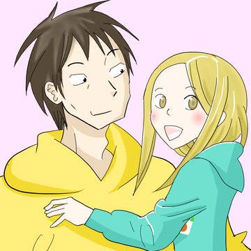 うさぎドロップ　りん&大吉　模写