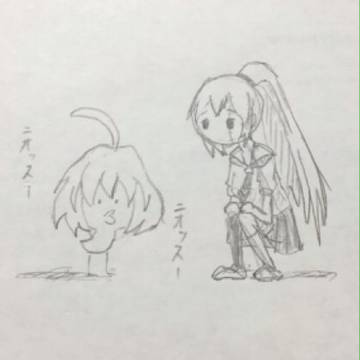 鳰ッスと真昼ちゃん