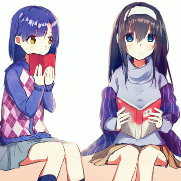 百合子と文香