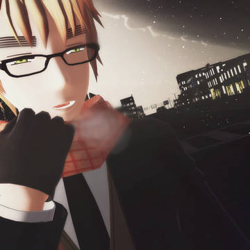 MMD 冬の眉毛さん