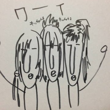 ゆきさくら POP描き