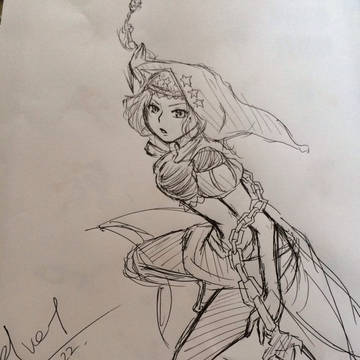 落書きベルベット