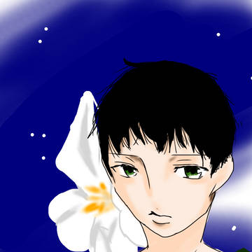iPodで自分の指で書いた絵Log