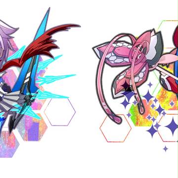 PSO2の自キャラ×２