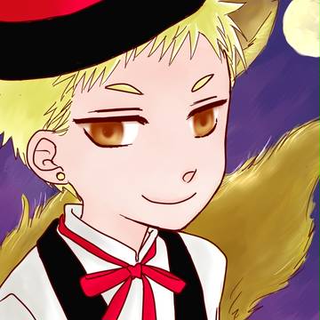 ハロウィン風後輩狼
