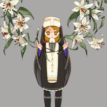 粛々とした祈りを