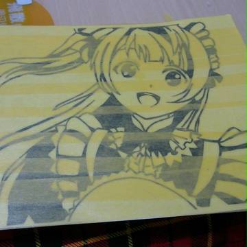 久しぶりにステッカー切ってみた！